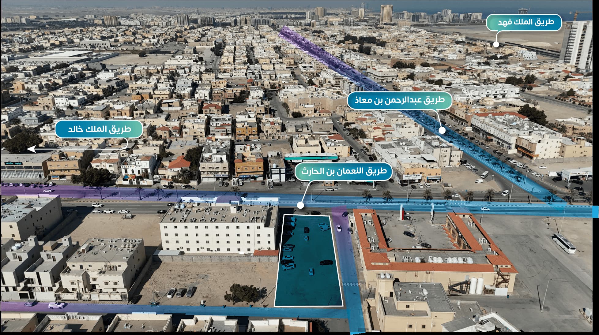 أرض تجارية سكنية بالتحلية — الخبر